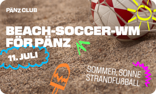 Cover Beach-Soccer-WM för Pänz