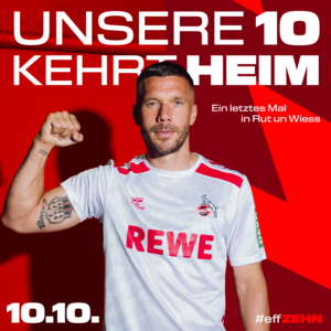 Spieltagscamp beim Podolski-Danke-Spiel