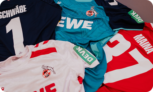 Cover Kreativ-Werkstatt RheinEnergieSTADION: FC-Trikots retten!